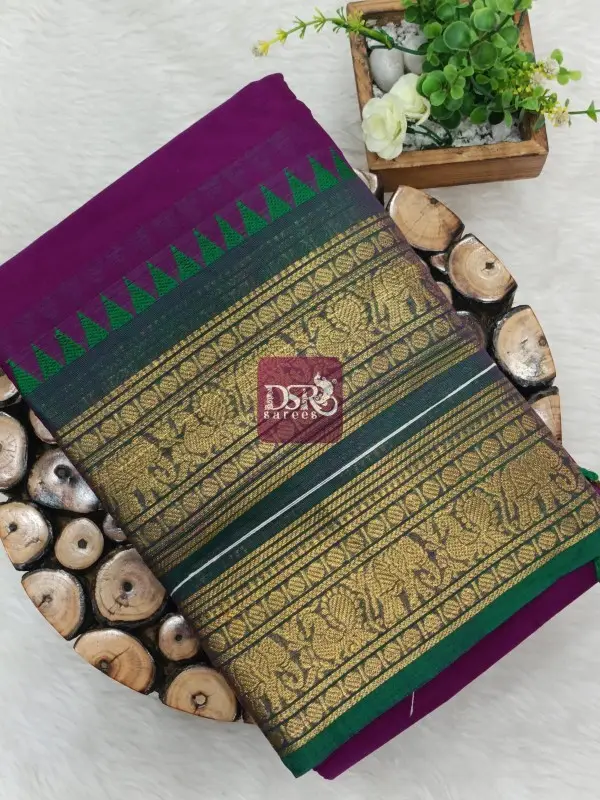 Chettinadu Cotton Sarees W/B