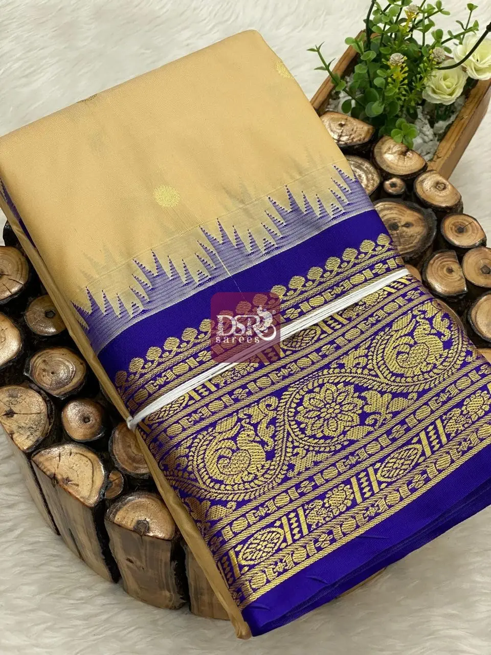 Semi Gadwal Border Sarees - Vol 1