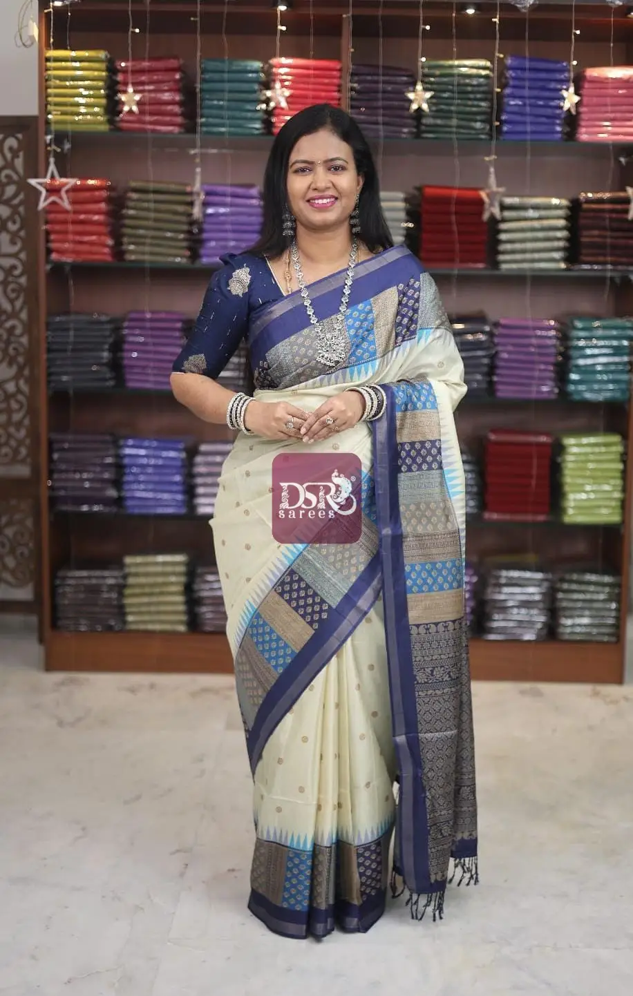 Semi Tussar Jute Silk Sarees