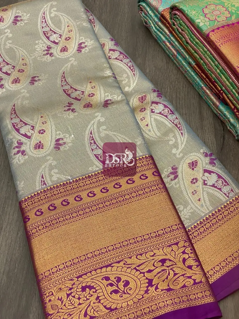 Korvai Tissue Bridal Sarees