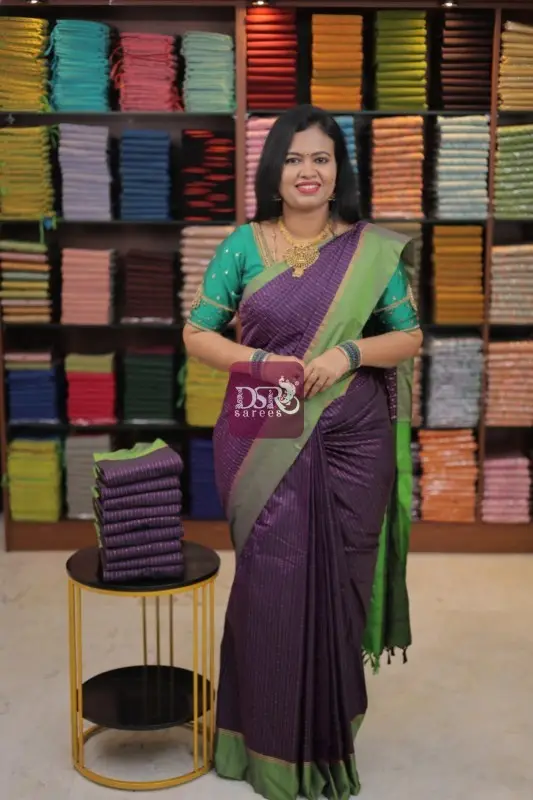 Arani Vairaooshi checks saree