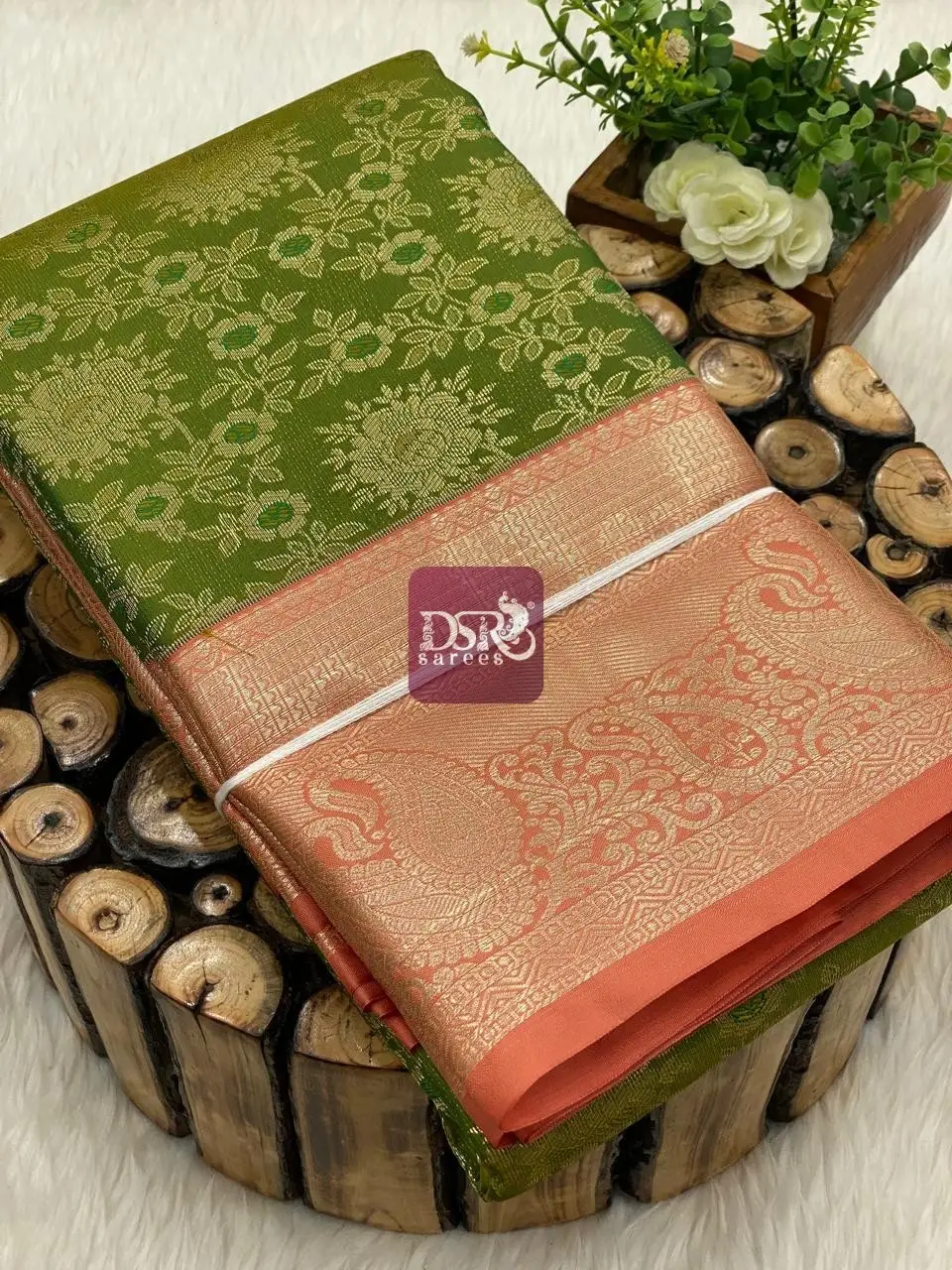 Tissue Brocade Silk Sarees