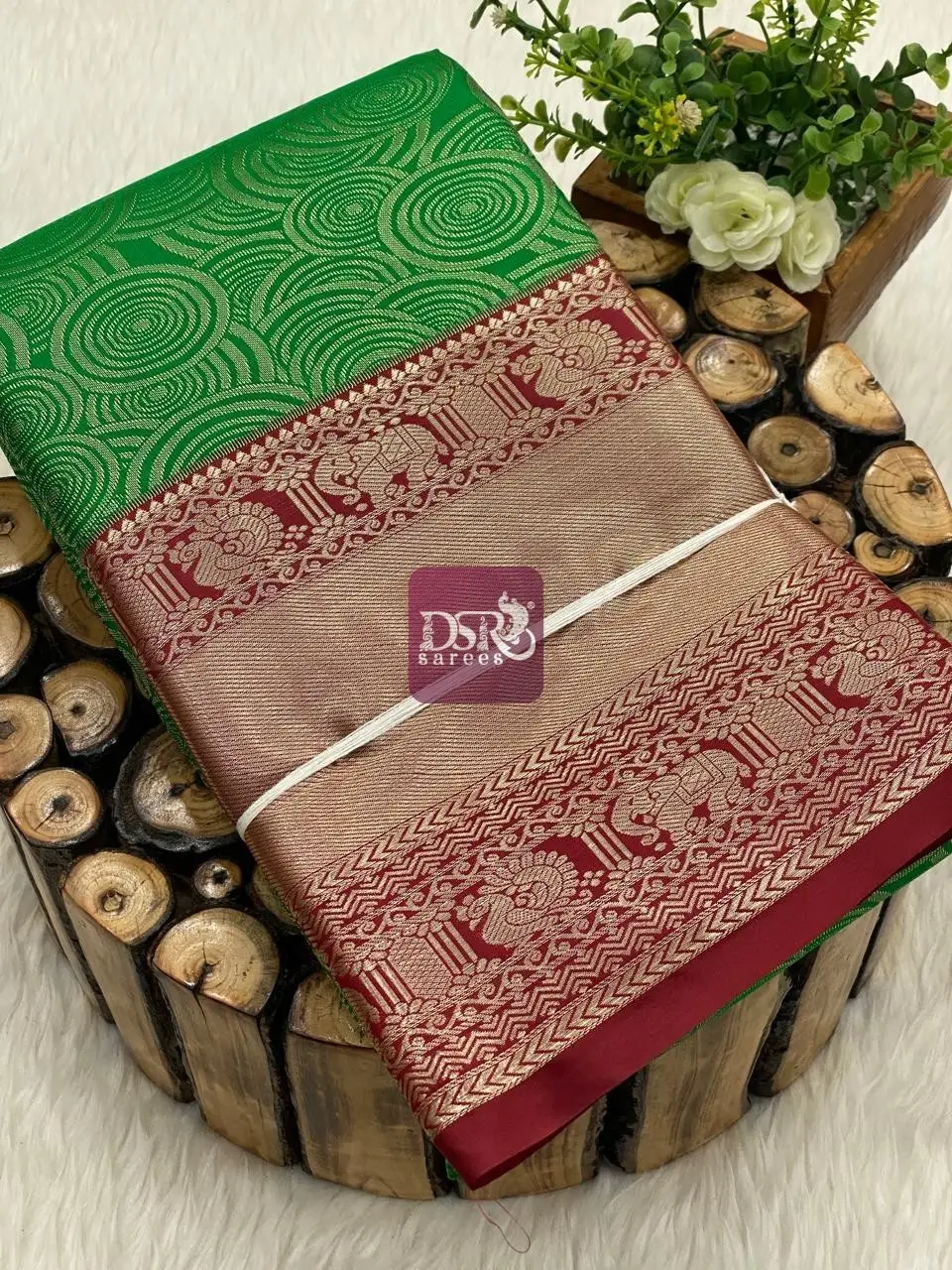 Tissue Brocade Silk Sarees