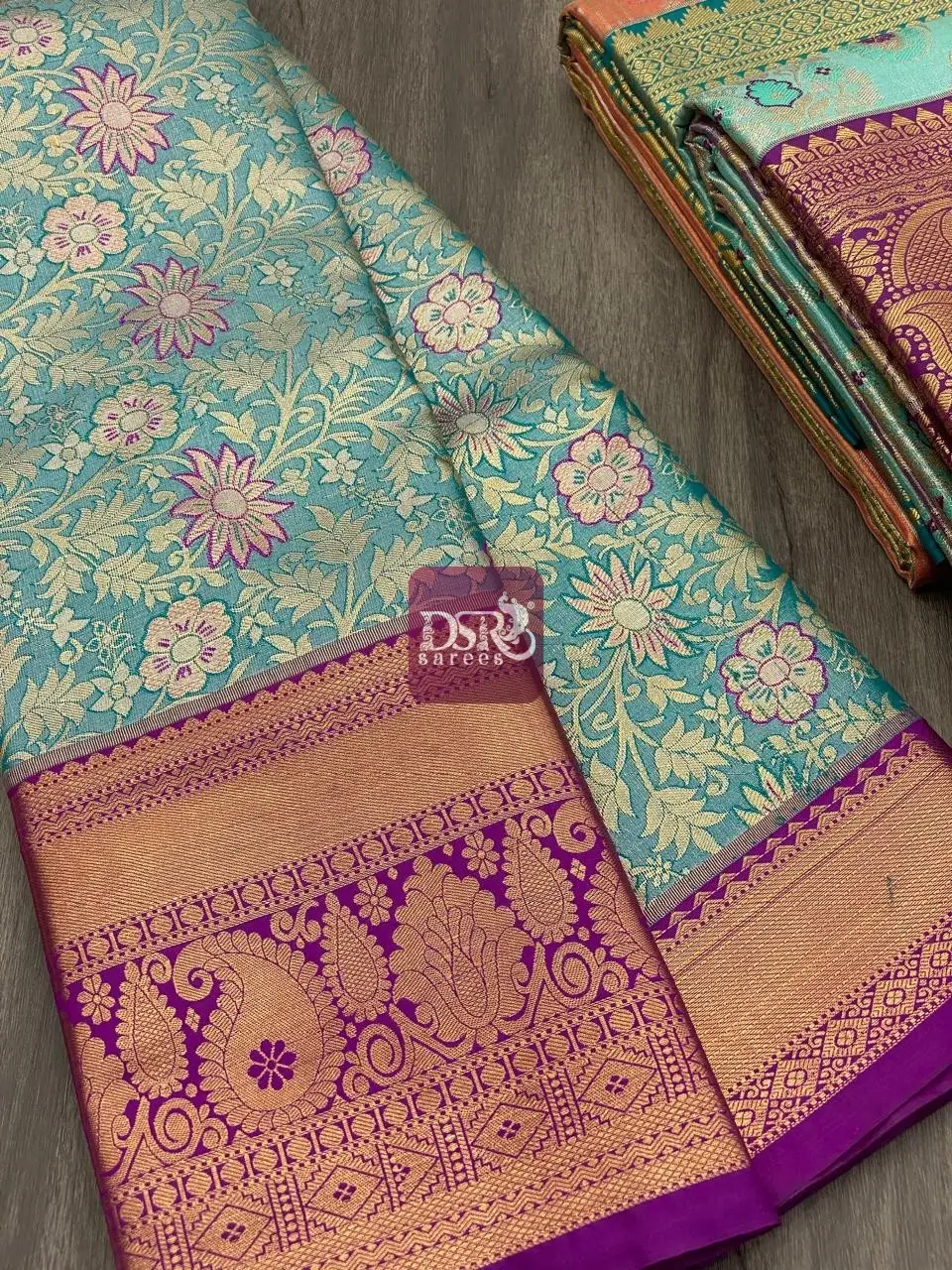 Korvai Tissue Bridal Sarees