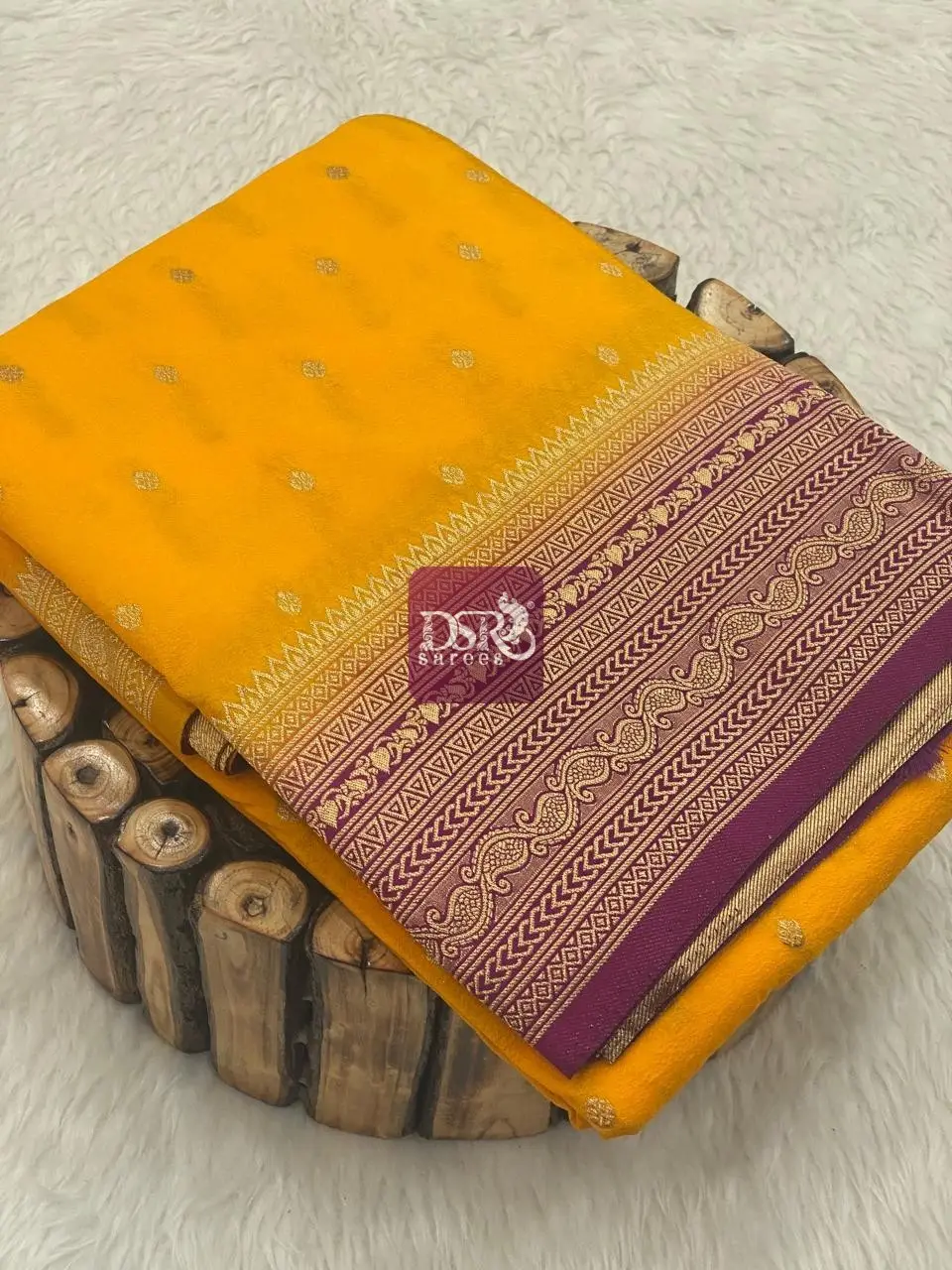 Viscose Crepe Silk Sarees