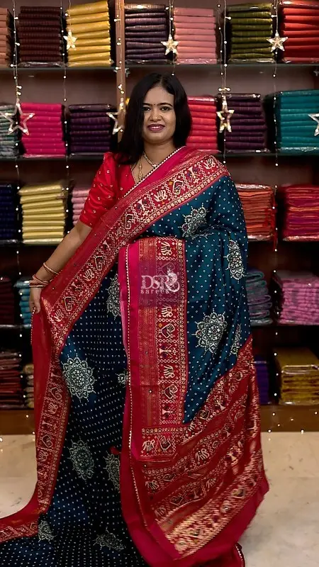 Bandhej Patola Sarees
