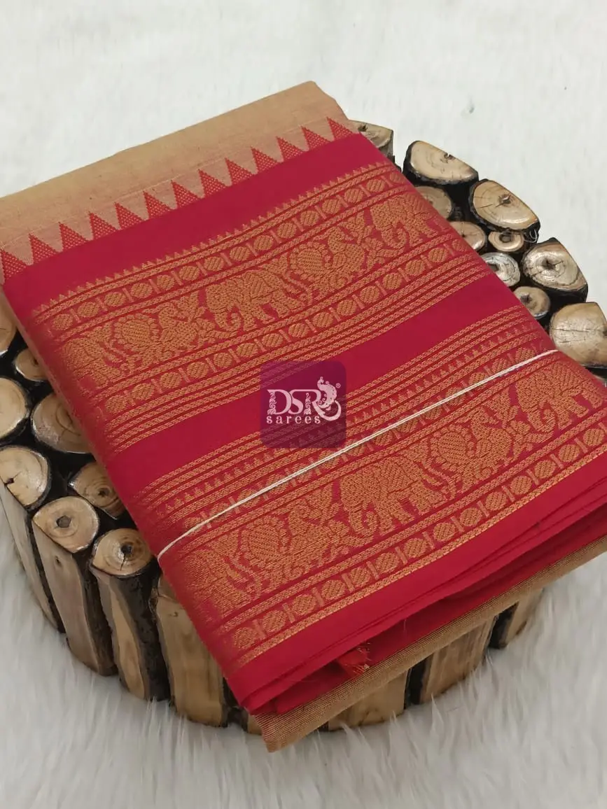 80's Count Chettinadu Sarees W/B
