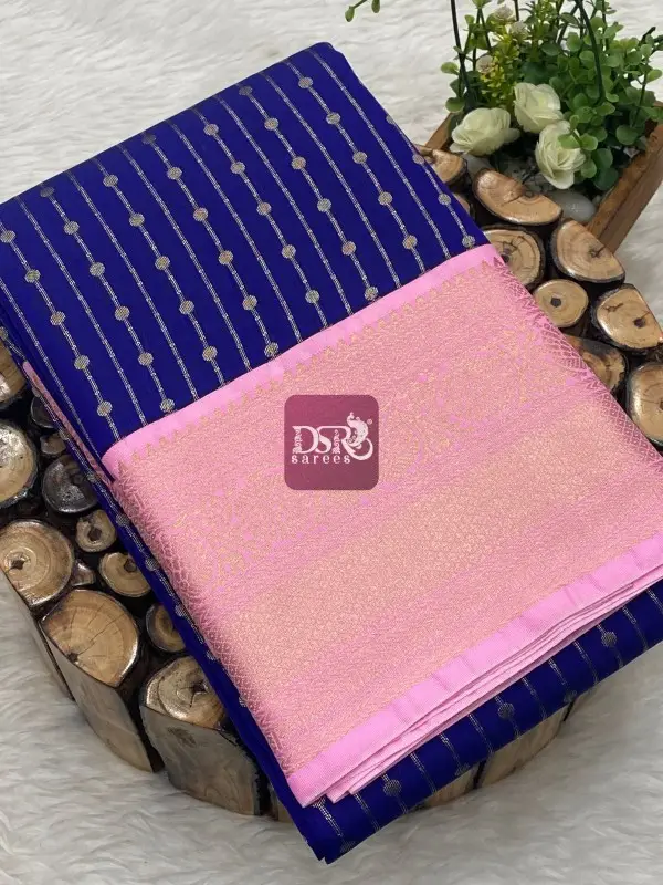 1000 Butta Korvai Border Saree