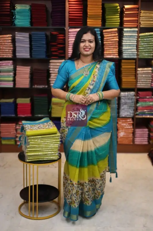 Chanderi Cotton Sarees - vol1