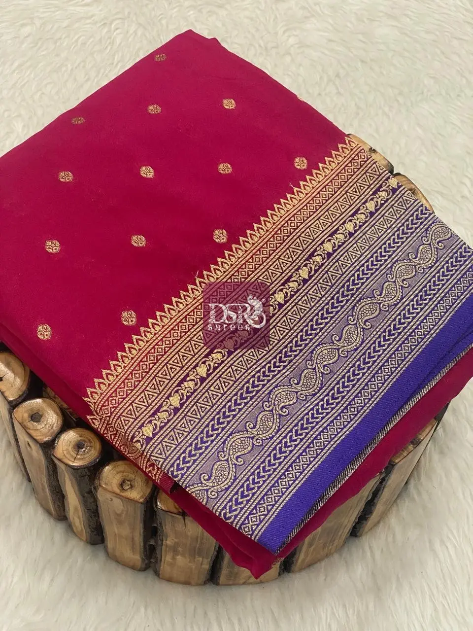 Viscose Crepe Silk Sarees