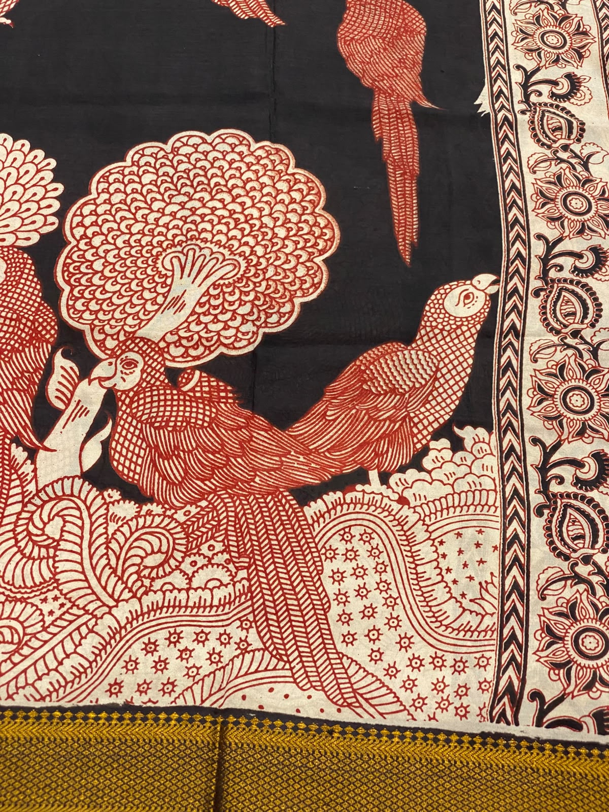 Nizam Border Kalamkari Duppata - vol1
