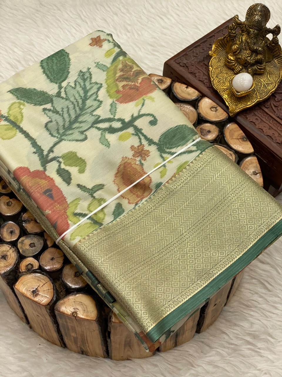 Bridal Printed Silk Sarees