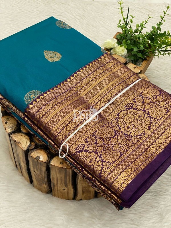 Semi Gadwal Border Sarees - Vol 1