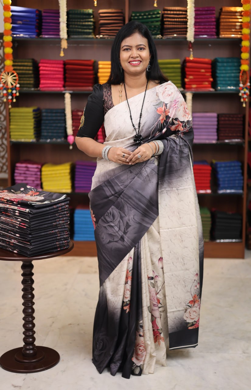 Jute Satin Silk Sarees