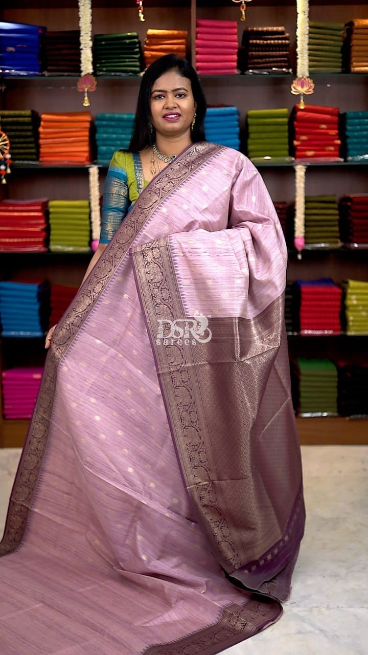 Munga Tussar Silk Sarees