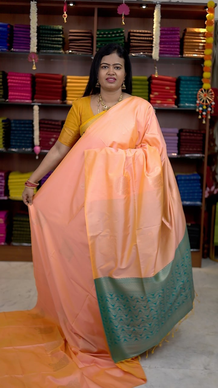 Borderless Soft Silk Saree - vol1