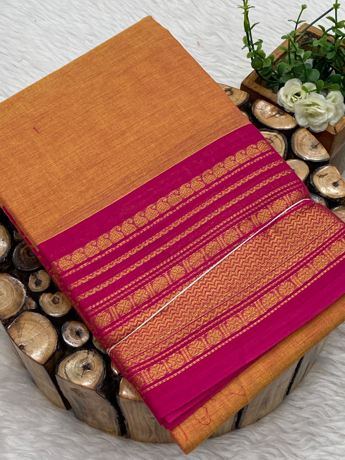 Chettinadu Cotton Sarees W/B