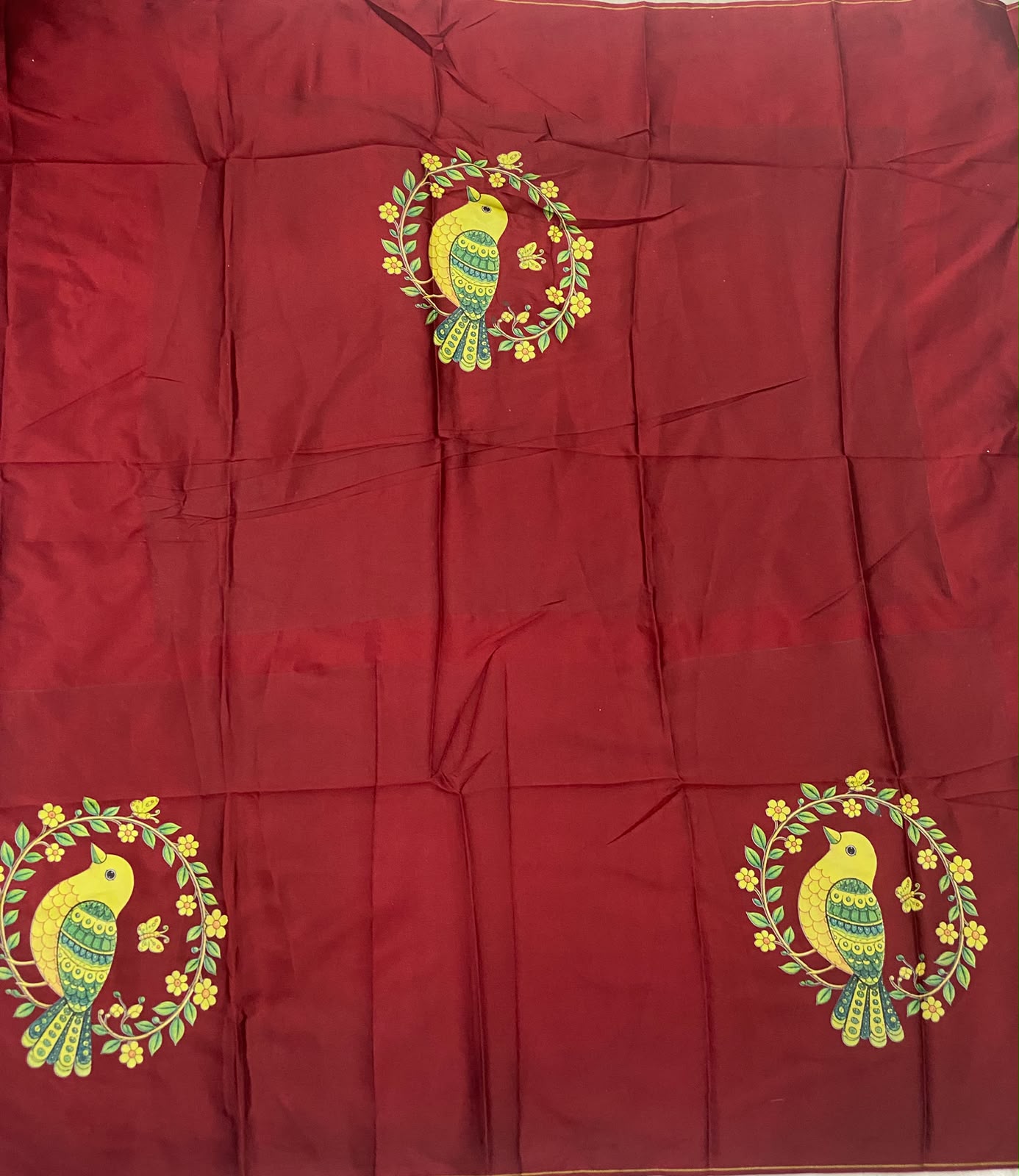 Tanjore painted blouses