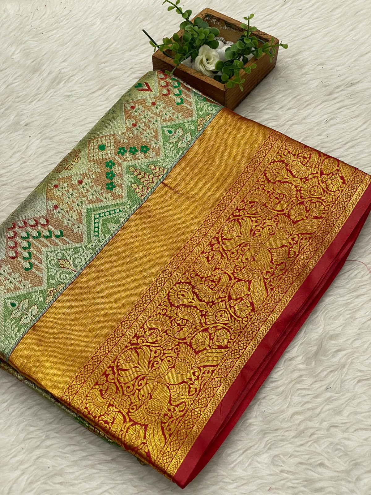 Semi Dharmavaram Pattu Saree