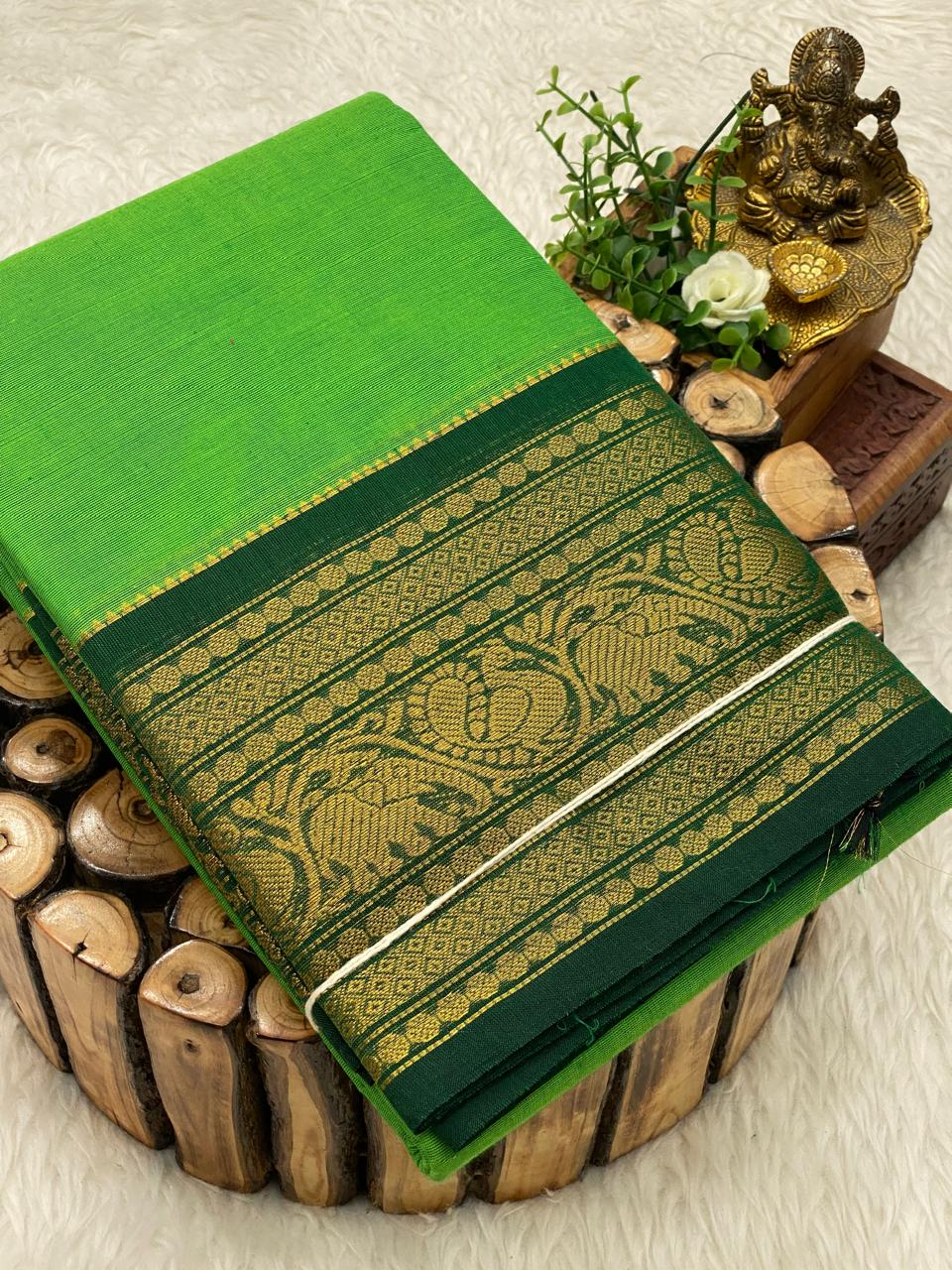 chettinadu cotton saree W/B - vol 1