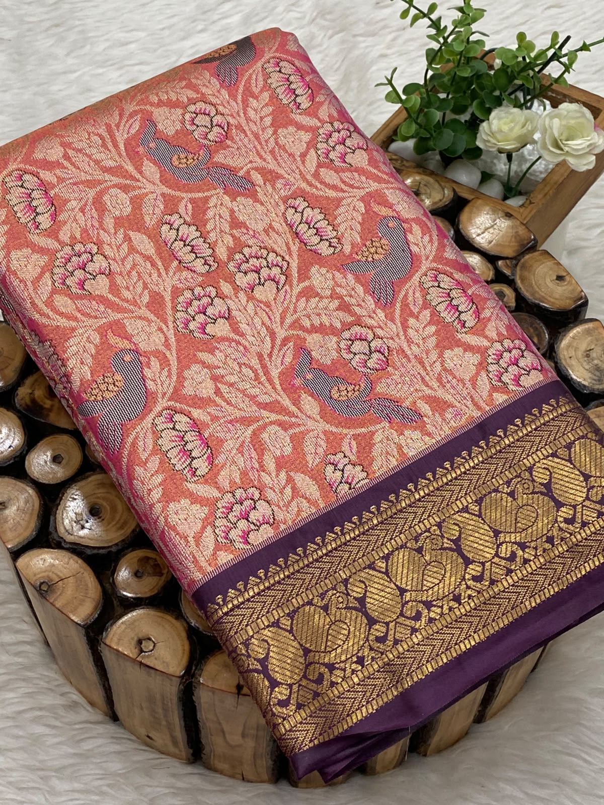 Korvai Tissue Bridal Sarees-vol2