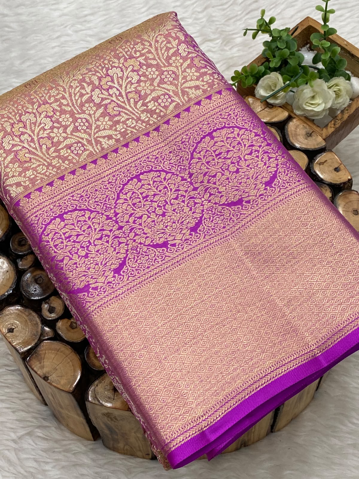 Swayamwara Tissue Bridal Saree