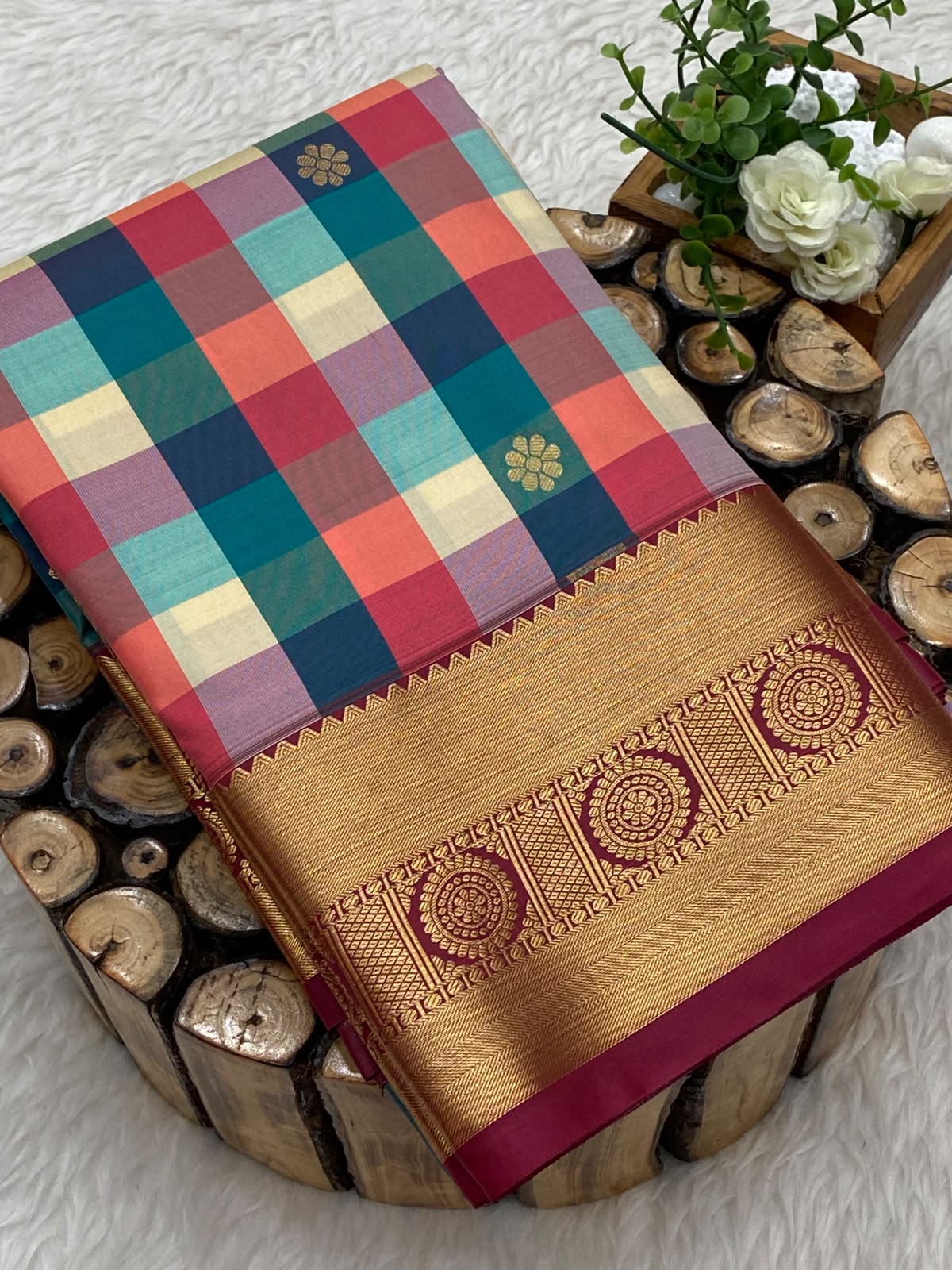 Paalum Pazhamum Bridal Saree