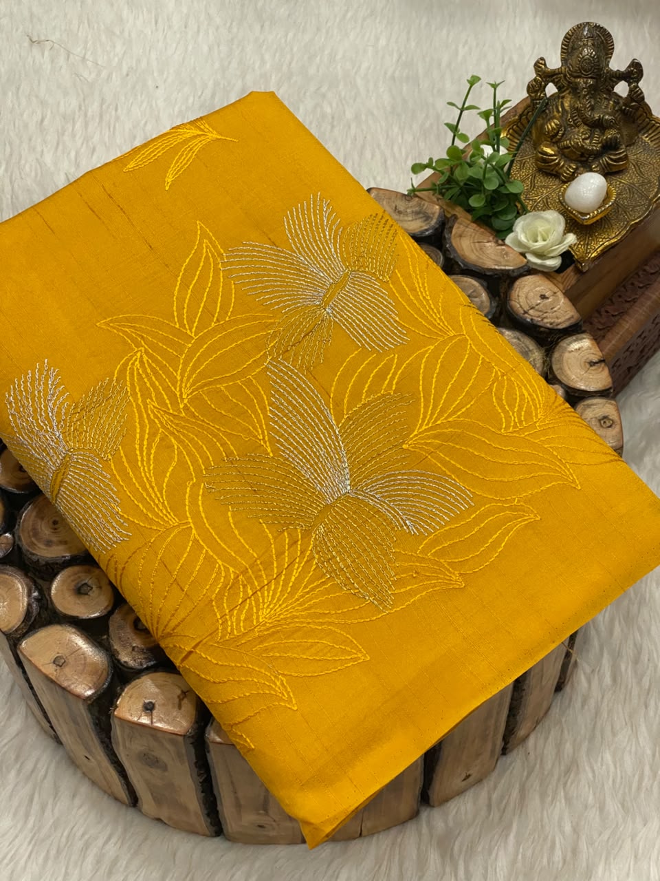 Semi Tussar Saree
