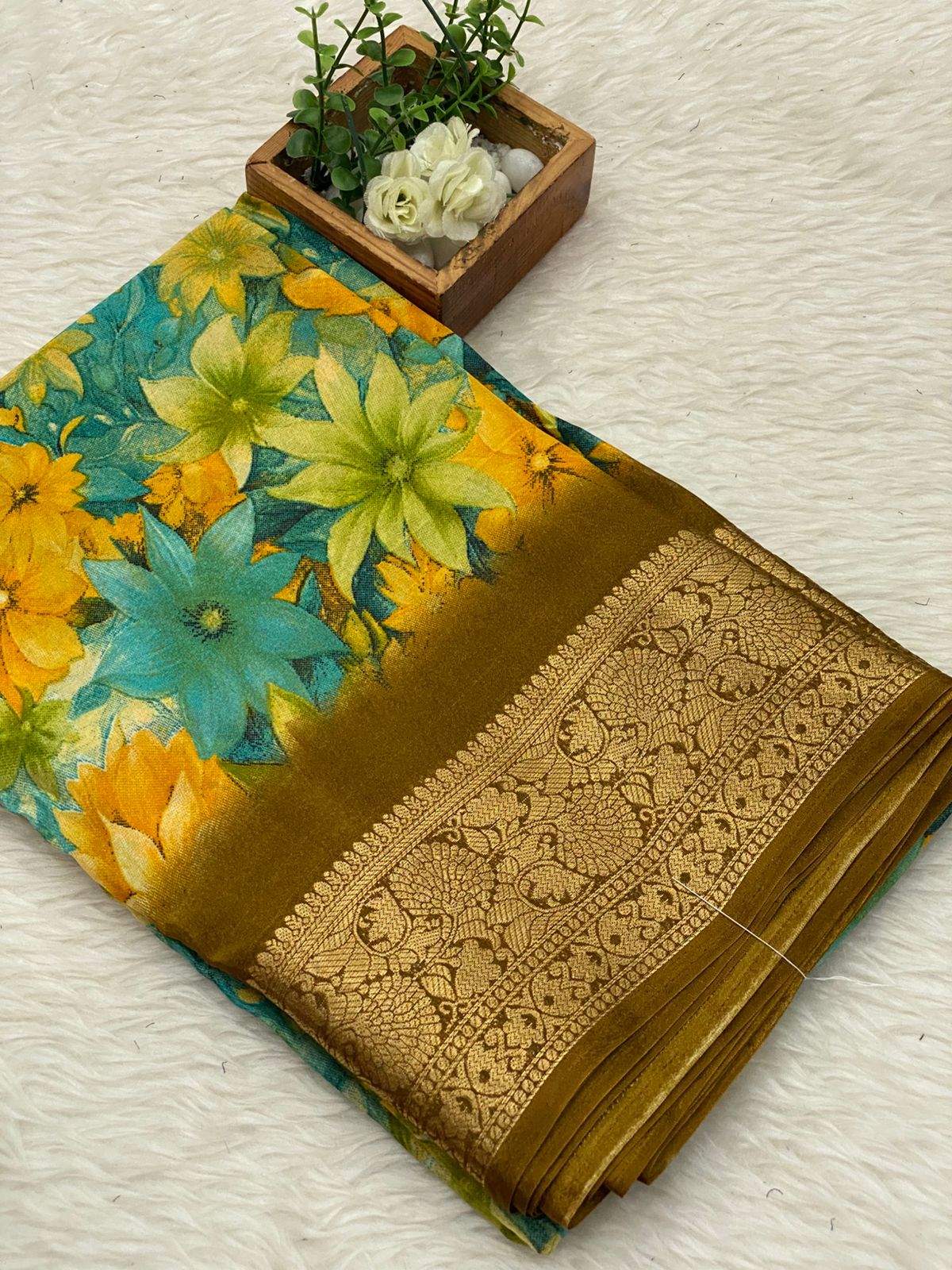 Dola Chiffon Silk Sarees