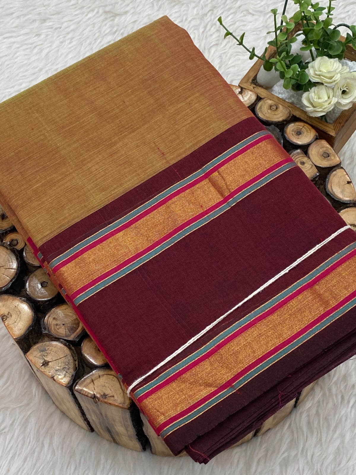 Chettinadu Cotton Saree W/B-Vol3