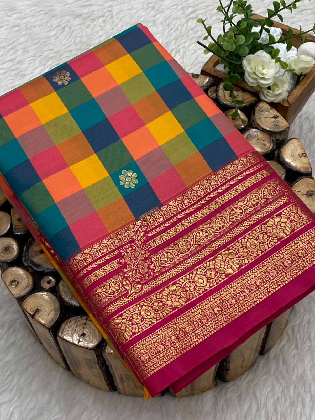 Paalum Pazhamum Bridal Saree