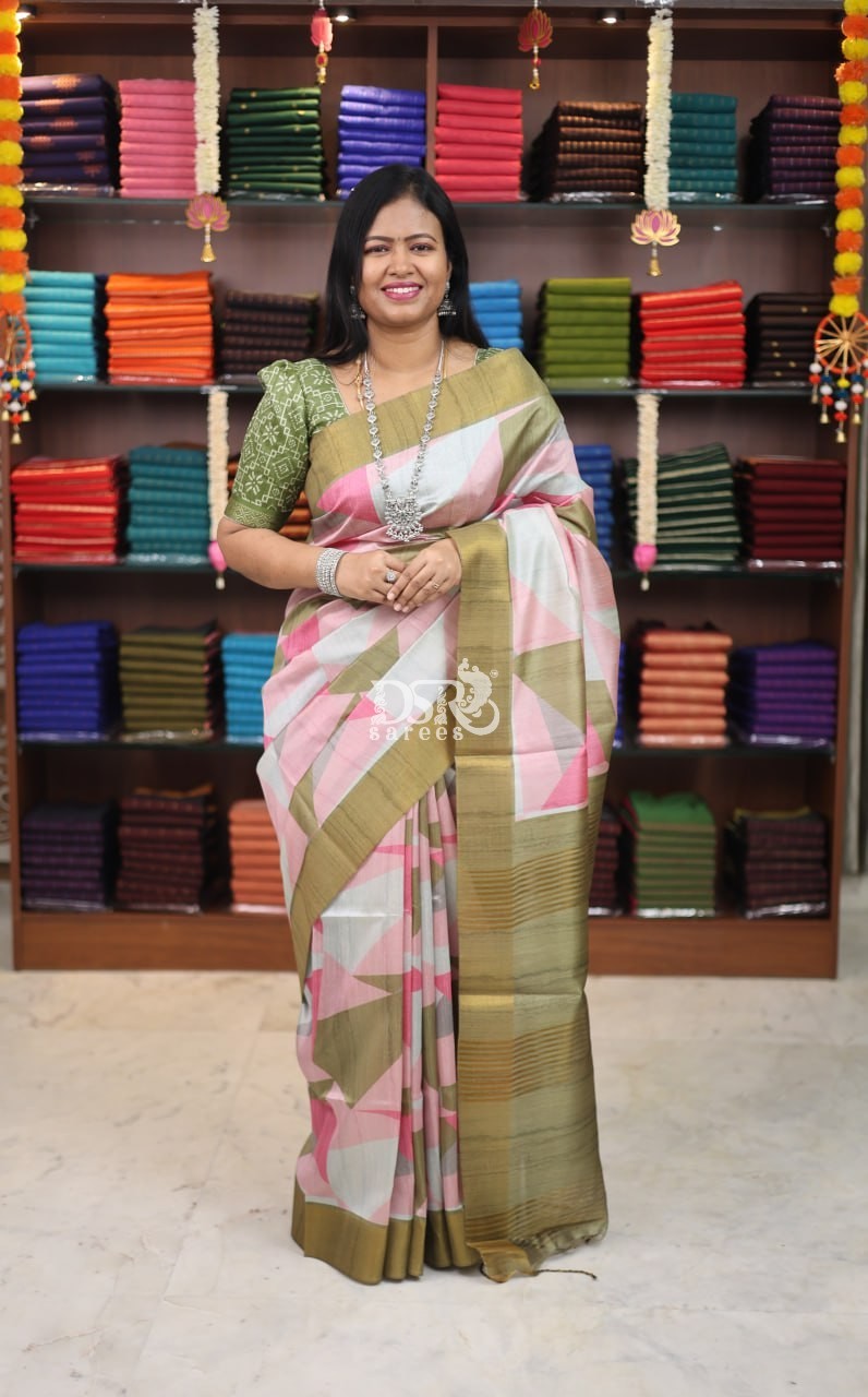 Semi Tussar Sarees -VOL5