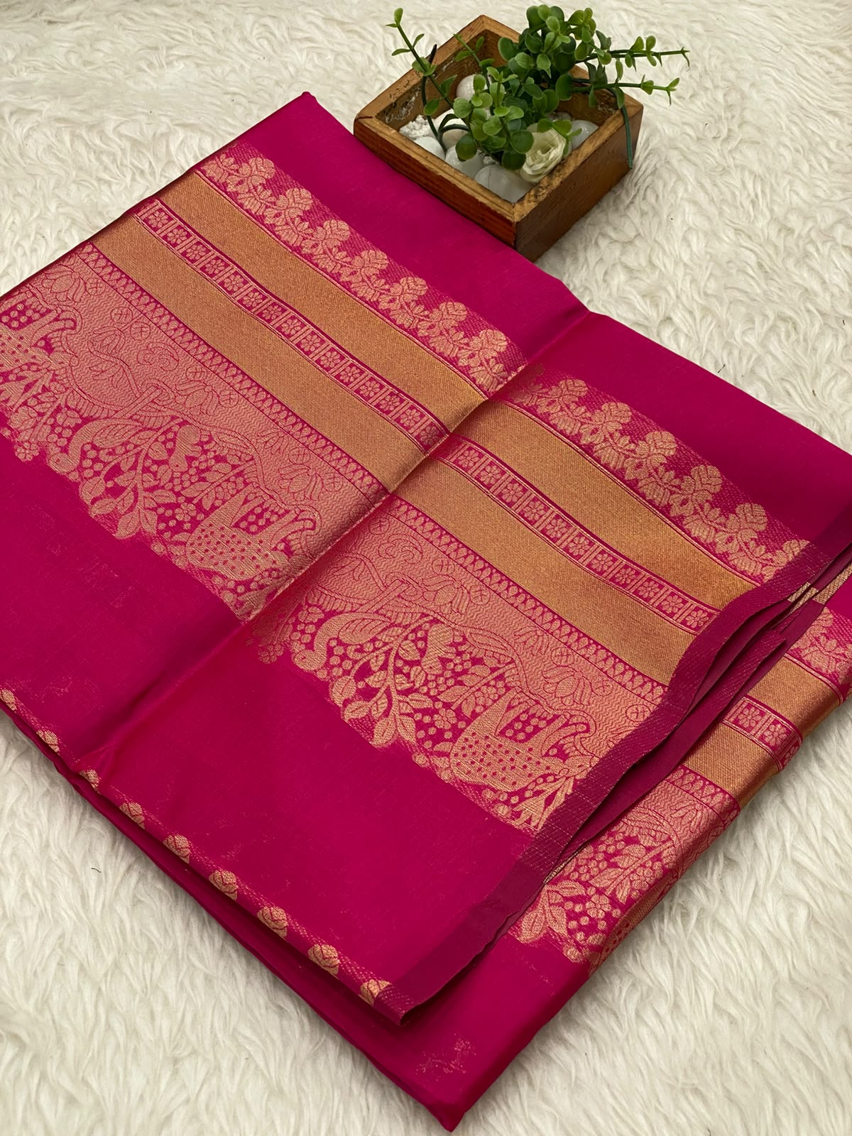 Banarasi Semi Katan Bridal Saree