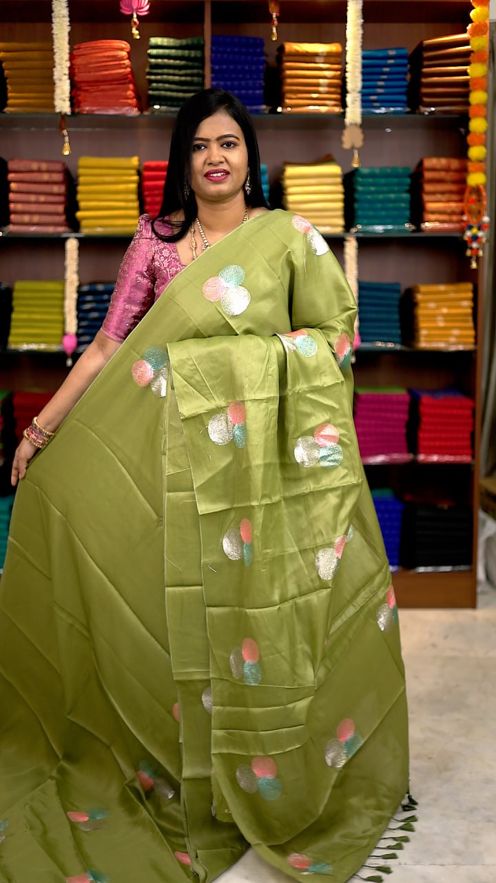 Butter silk sarees