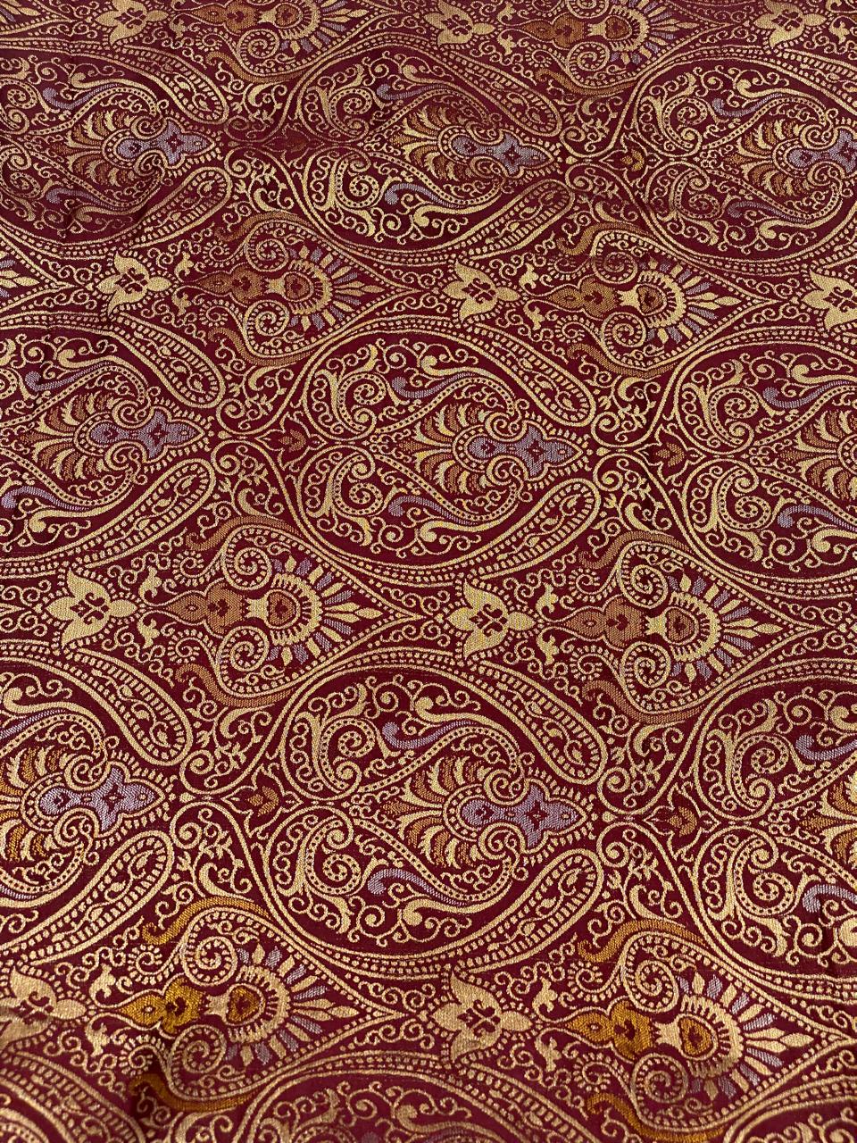 Banarasi Satin Brocade Blouse Metrial