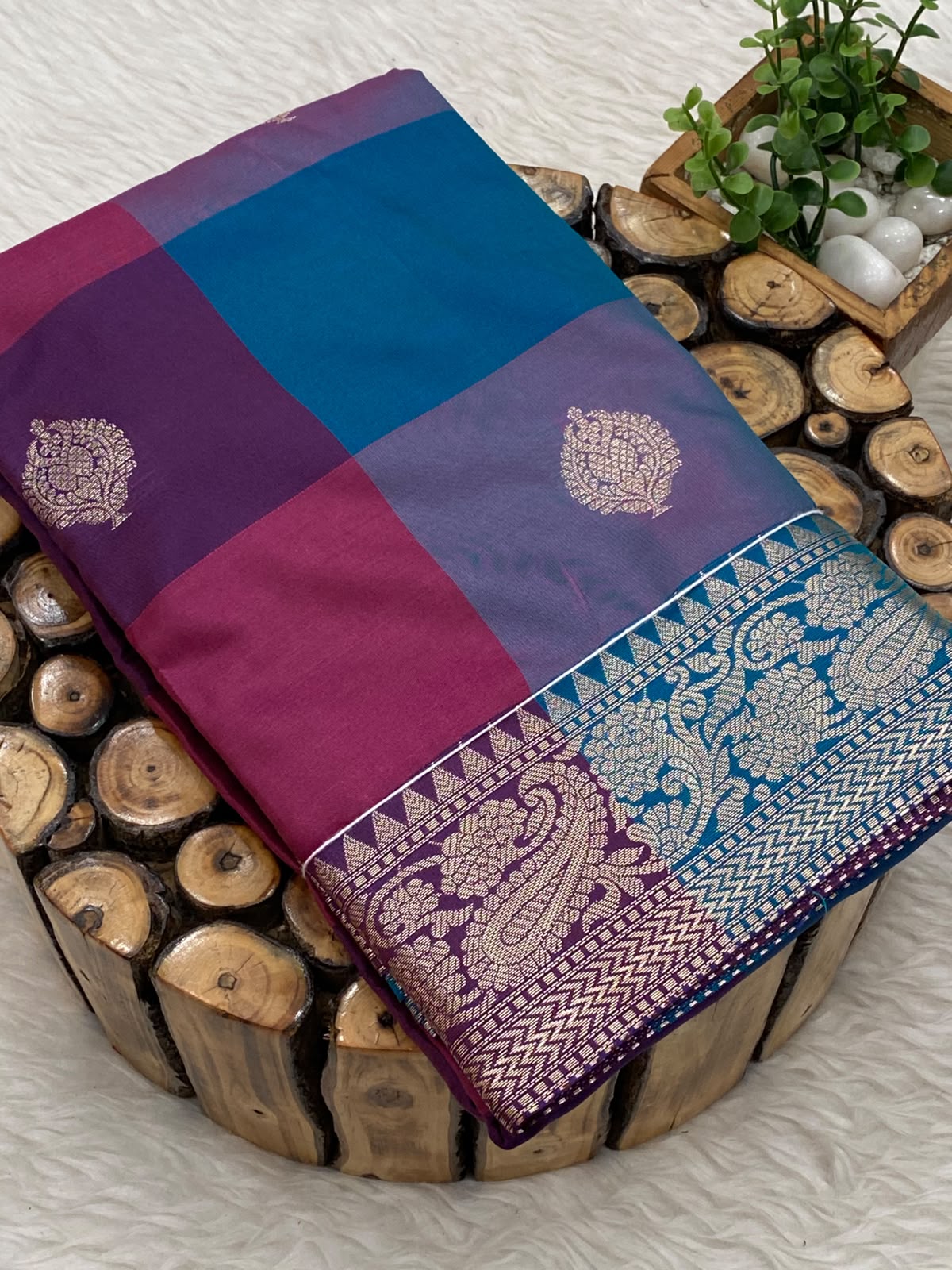Paalum Pazhamum Katan Bridal Saree