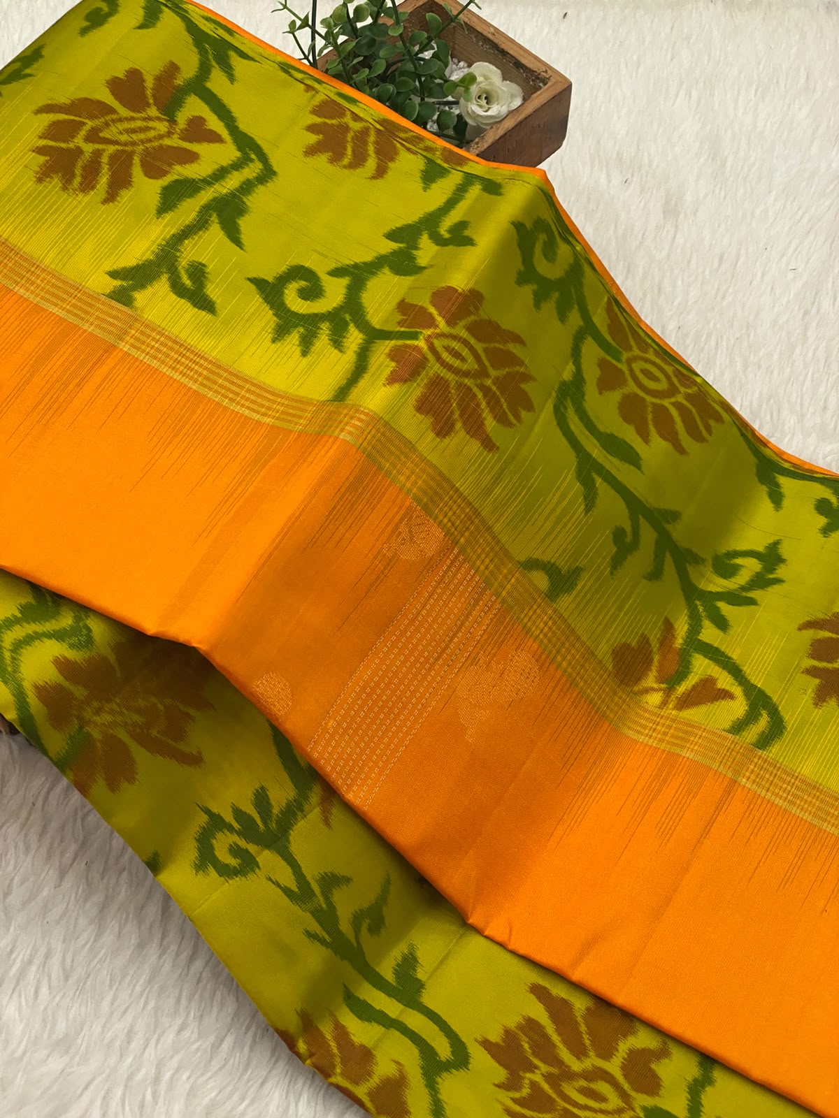 Pure Silk Pochampally Pattu Saree