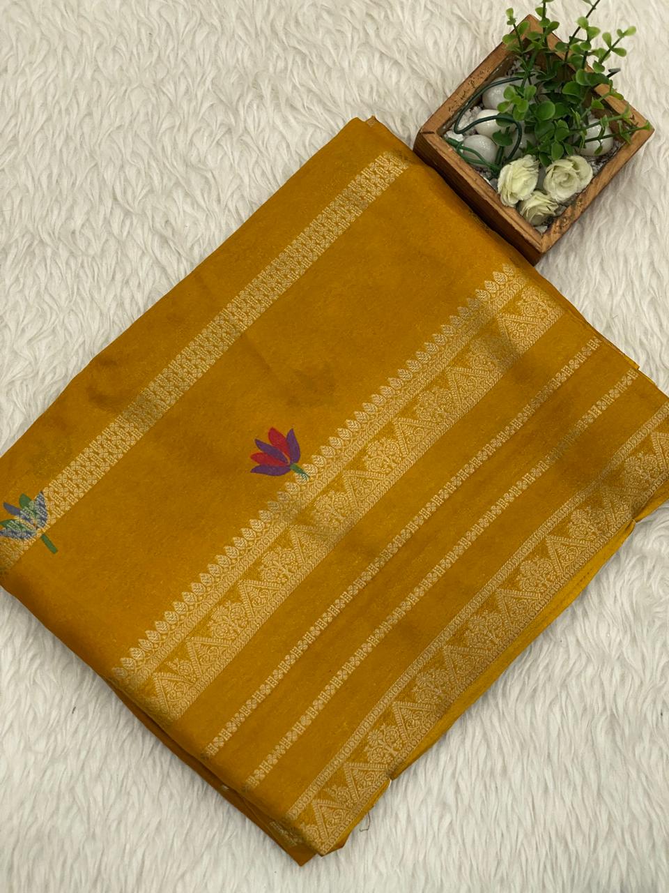 Semi Dola Silk Sarees