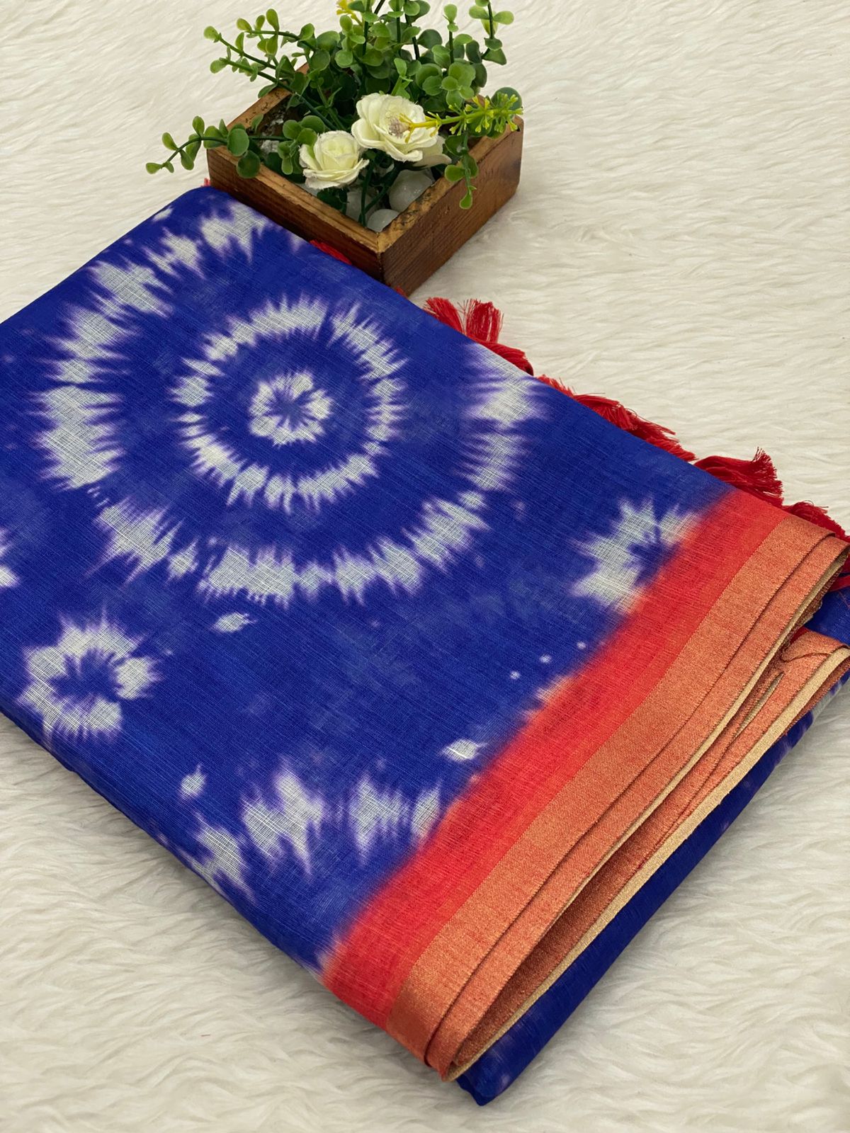 Linen Cotton Sarees