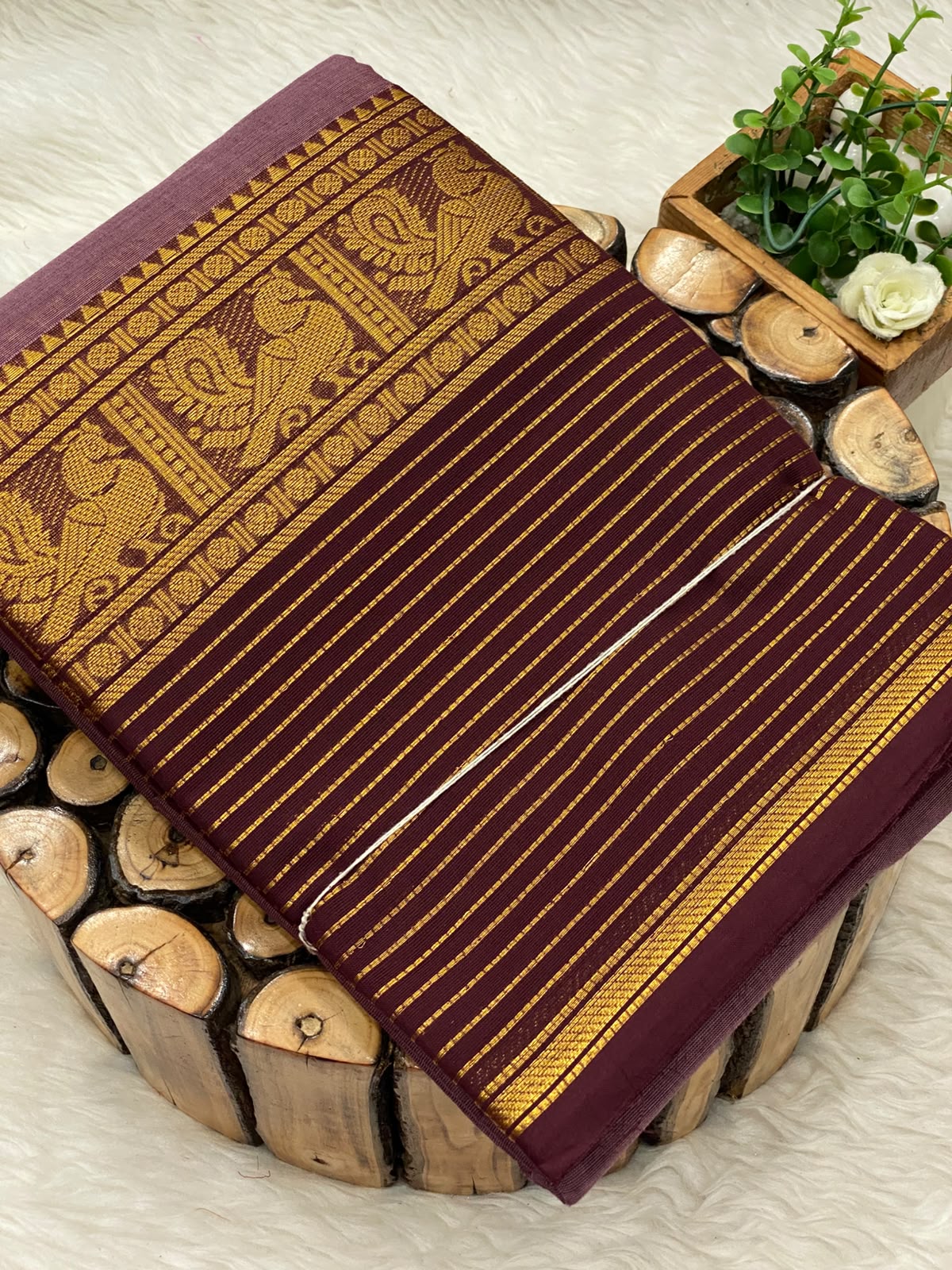 Chettinadu Cotton Sarees W/B