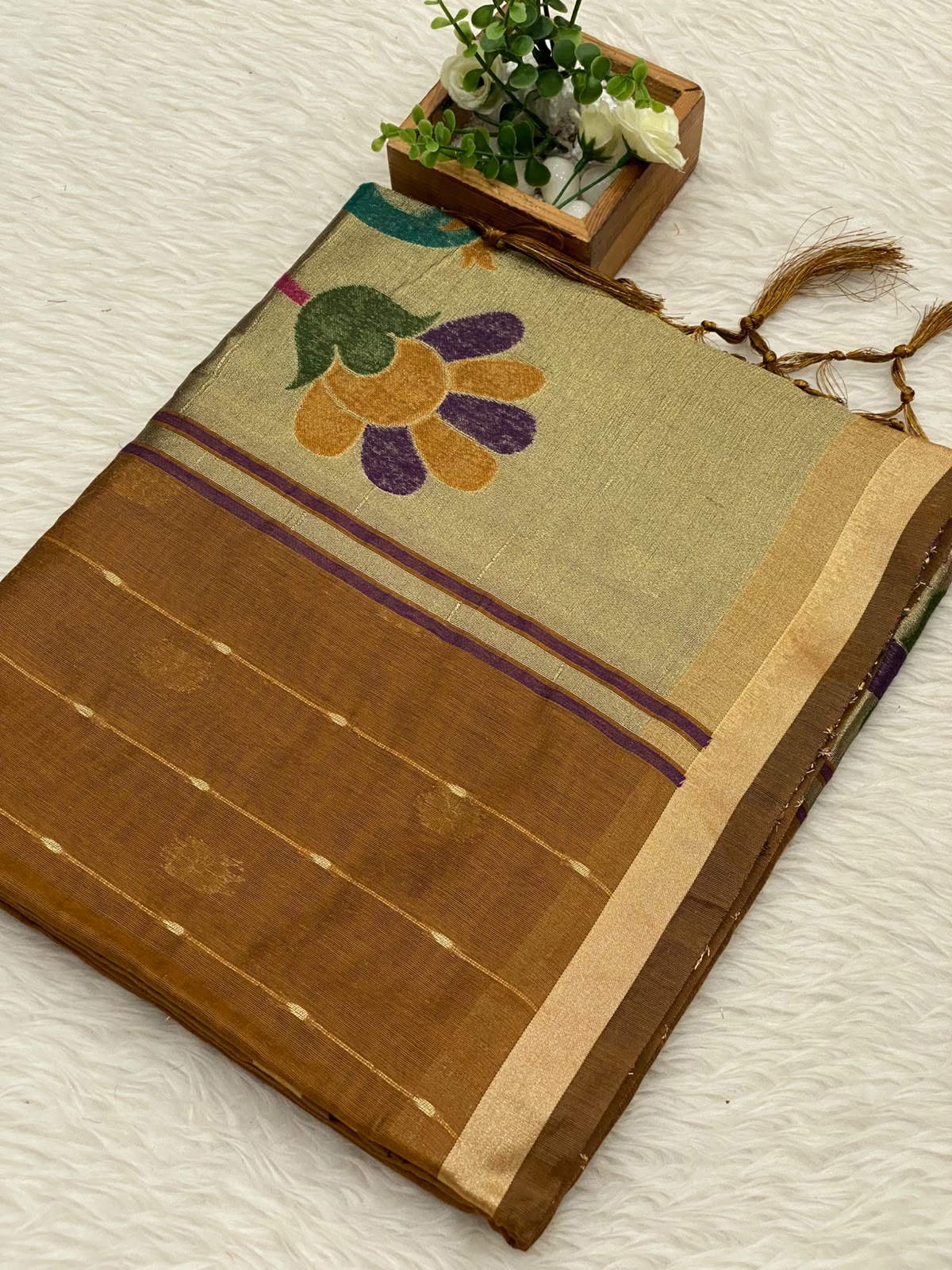 Jamdani Muslin Cotton Saree