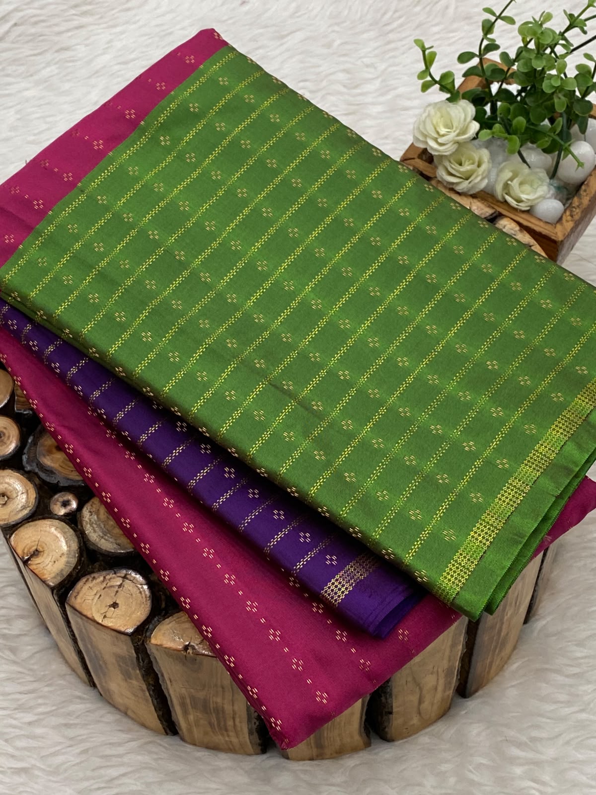 Arani Vairaooshi Bridal Soft Silk Saree