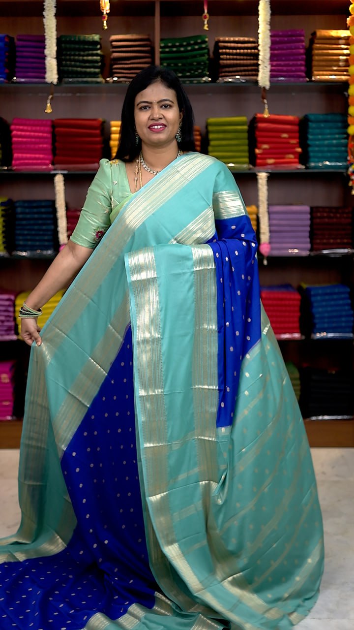Premium Mysore Crepe Silk Sarees- vol 1