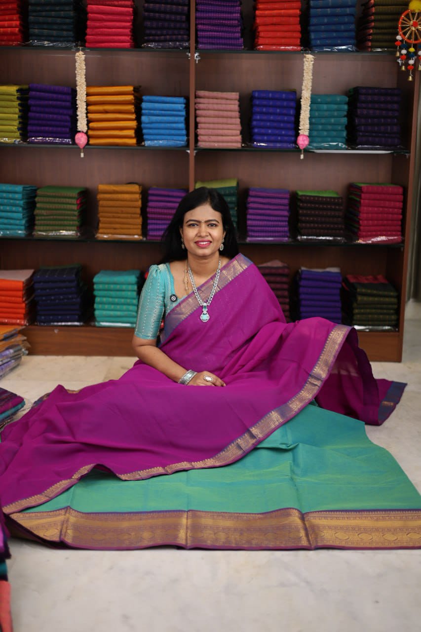 Chettinadu Cotton Half Saree-Vol1