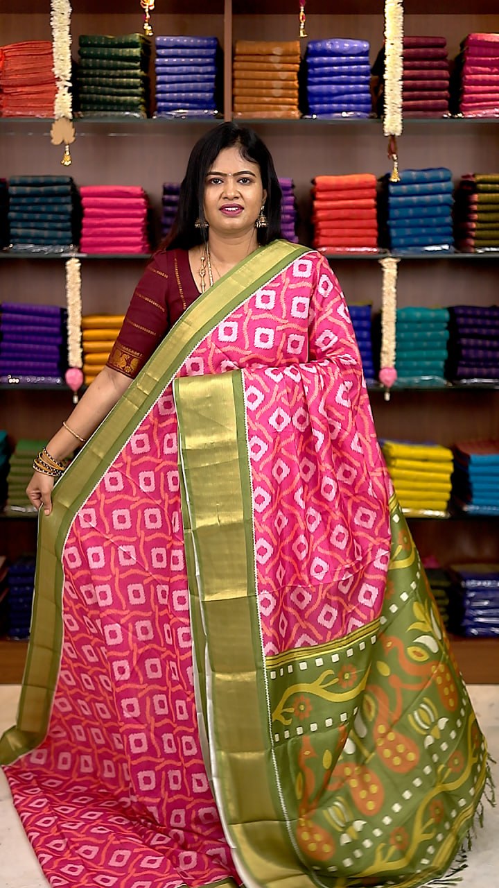 Pochampally Dola Silk Saree