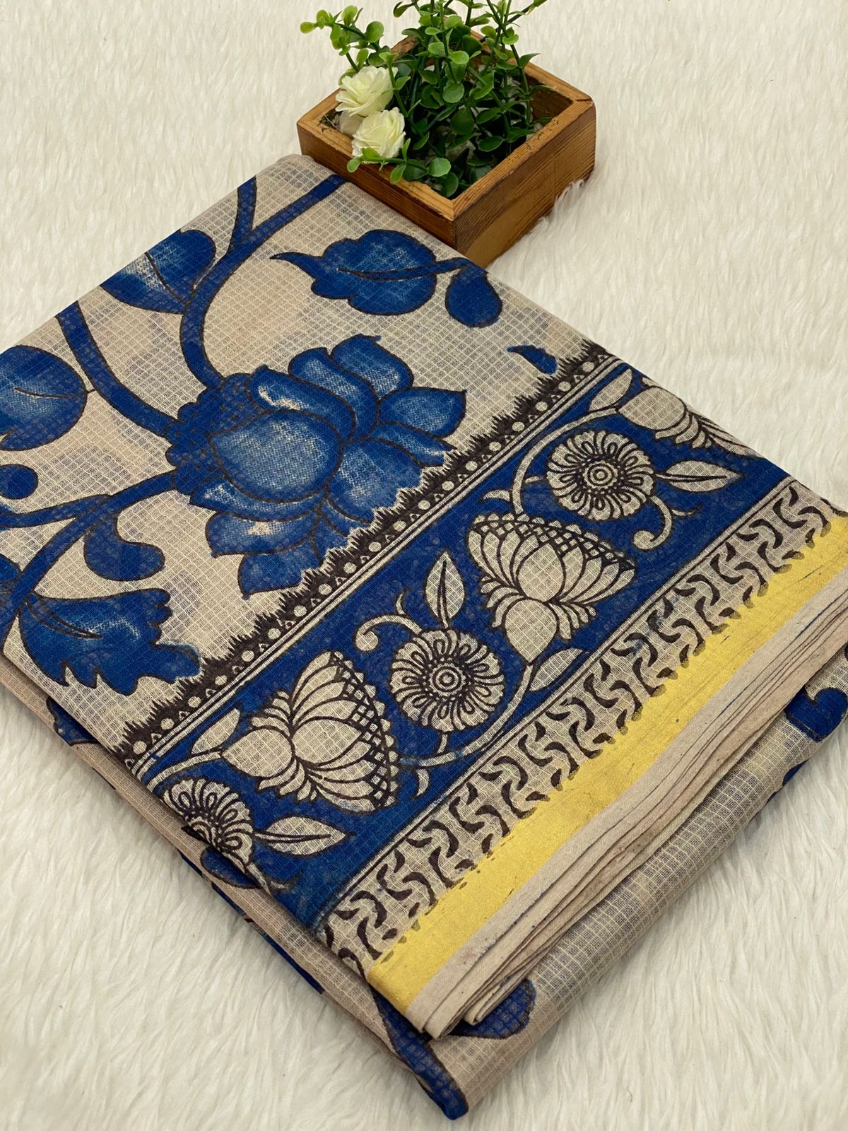 Kota Cotton Sarees with Zari