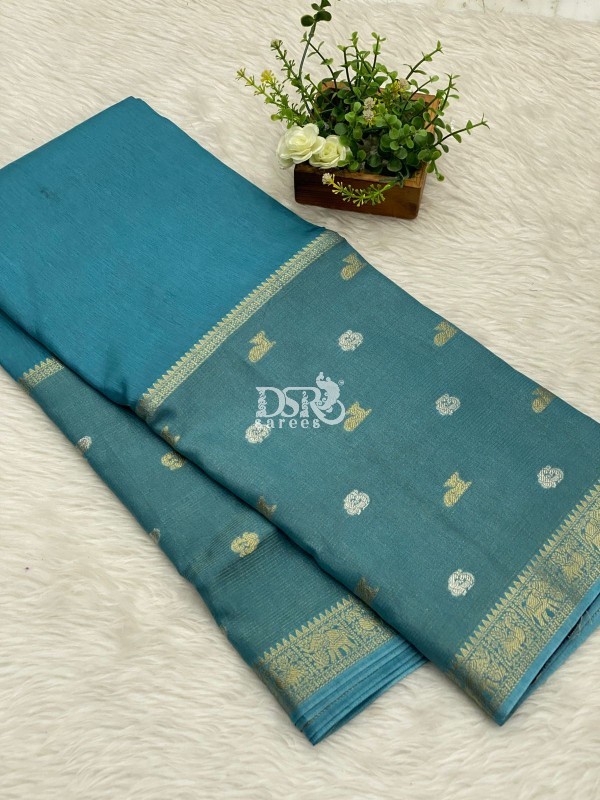 Pure Viscose silk saree