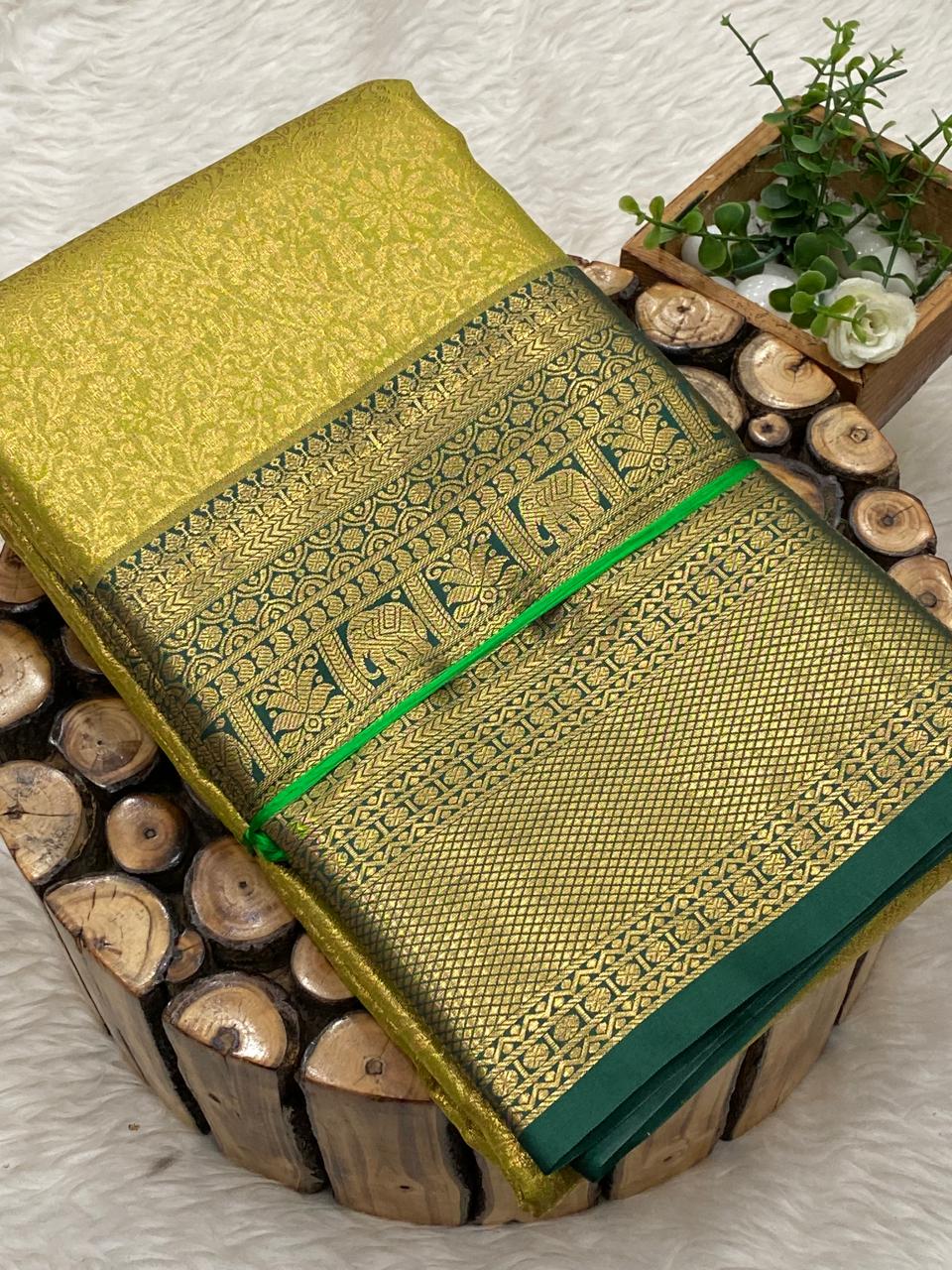 Tissue Bridal Saree - vol1