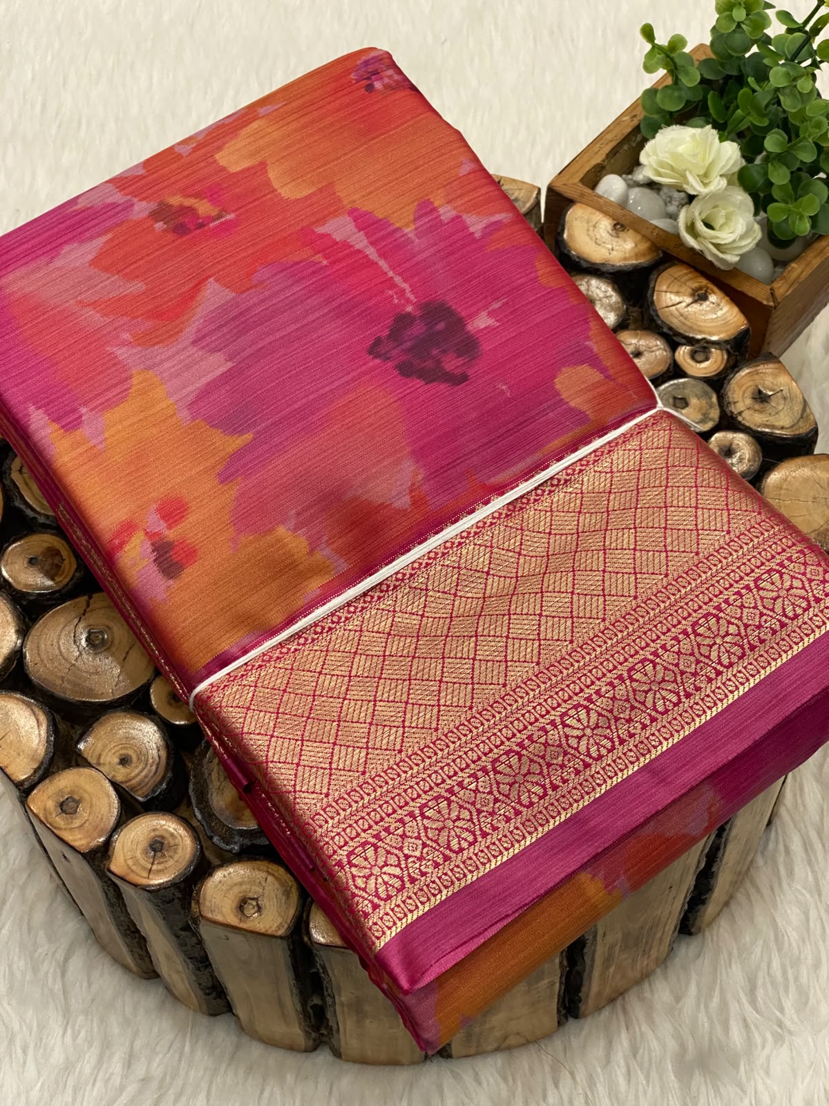 Bridal Printed Silk Sarees